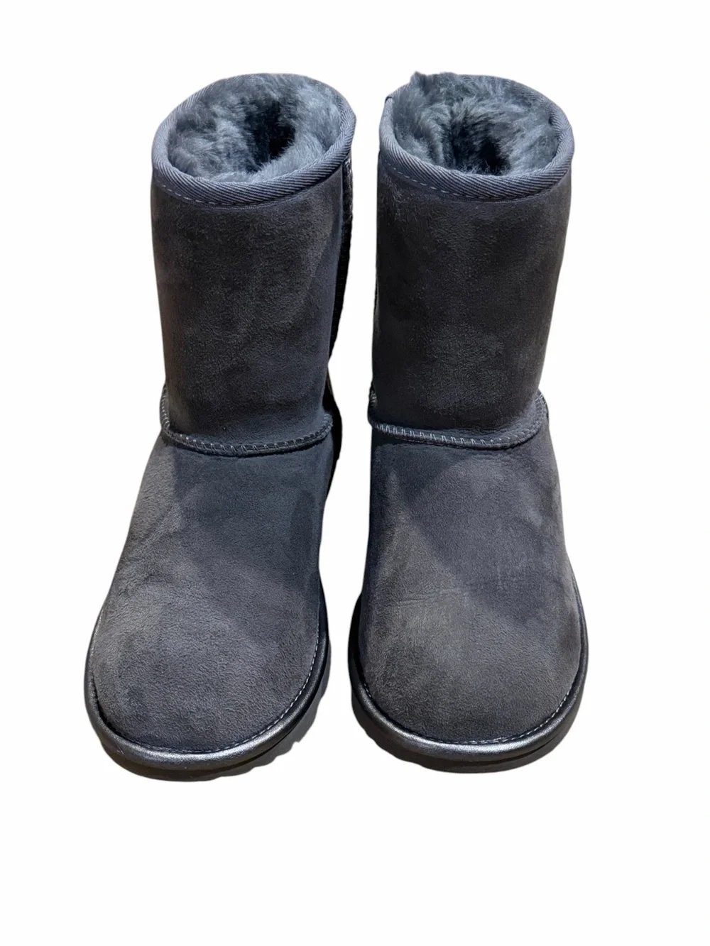 UGG Kids' Classic II Shine Boots Charcoal Size 4Y - Excellent Condition - Origin